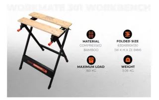 Banco de Trabajo BLACK+DECKER WORKMATE 301