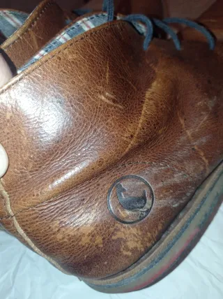 Botines El Ganso Marrones Hombre, cuero auténtico