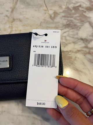 Cartera billetera mujer Tommy Hilfiger Azul