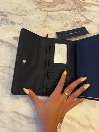 Cartera billetera mujer Tommy Hilfiger Azul