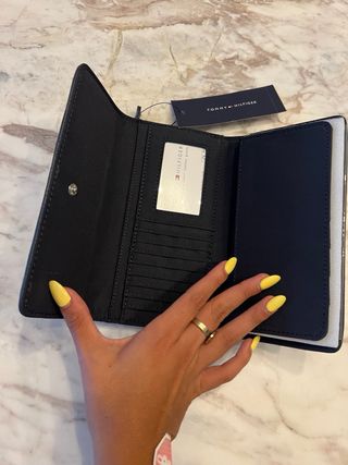Cartera billetera mujer Tommy Hilfiger Azul