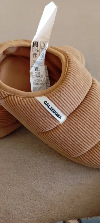 Zapatillas casa Calcedonia beige/marrón