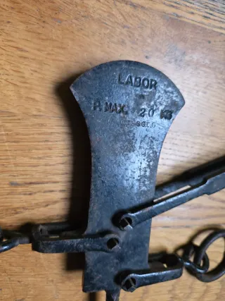 Dos Balanzas Romanas Antiguas Vintage