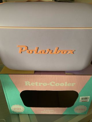 Nevera Polarbox Retro 20L Morada
