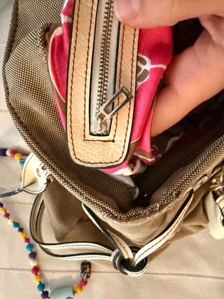 Borsa Guess Beige Oro Vintage