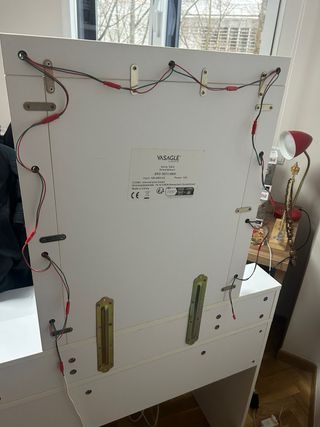 Tocador con luces LED