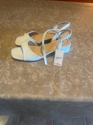 Sandalias Merkal Blancas Talla 41