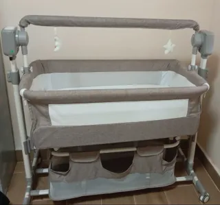 Cuna colecho eléctrica ajustable