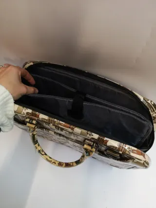 Bolso Misako estampado gatos