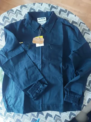 Chaquetilla de trabajo azul MARCA Talla 54