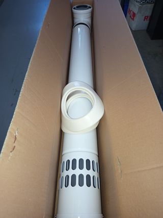 Chimenea Condens. horizontal Baxi ref 140040190.