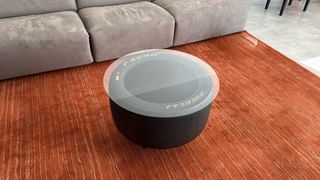 Mesa de centro exclusiva slick Pirelli P zero.