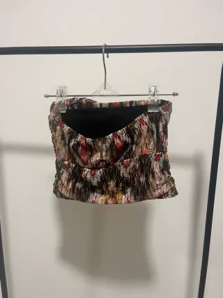 Top cai cai estampado