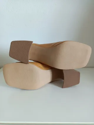 CAFÈNOIR sandalo nuovo pelle n.38