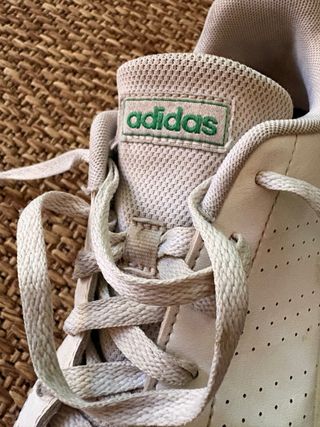 Adidas Advantage Blancas/Verde Talla 39.5