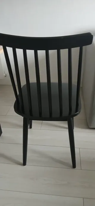 Silla de comedor de madera de haya