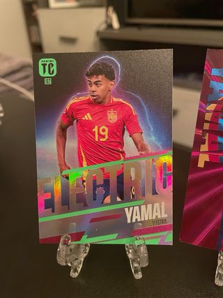 Coppia carte Lamine Yamal Panini TC