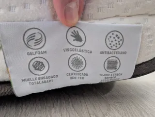 Colchón viscoelástico 135cm x 190cm