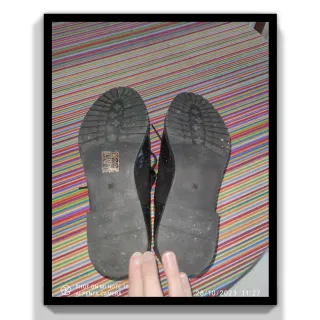 Zapatos negros con cordones Talla 39