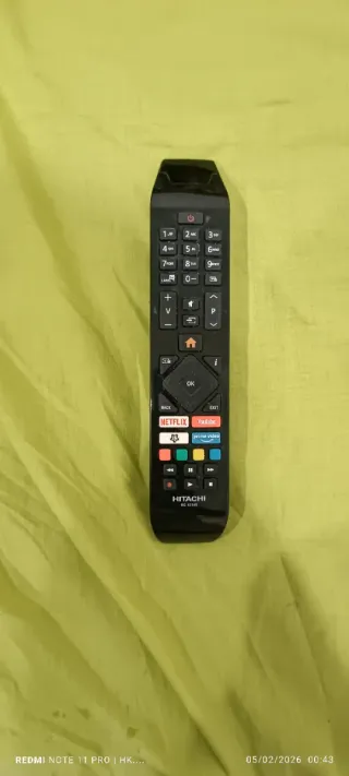 Mando a distancia negro