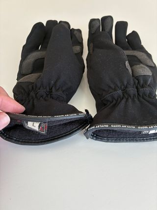Guantes Moto Mujer Hipora Negros