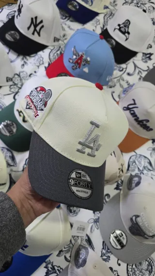 Pack 3 Gorras New York Yankees y Dodgers