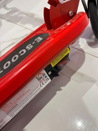 Patinete Eléctrico Rojo