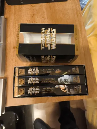 Trilogía Star Wars VHS (Español)