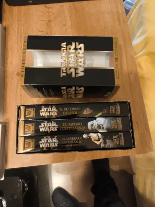Trilogía Star Wars VHS (Español)