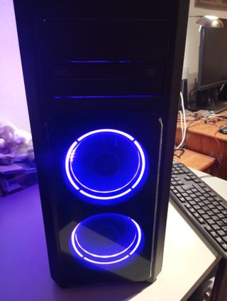 Ordenador VSPC i5 10400F Negro/LED