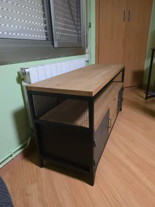 Mueble TV madera y metal Maisons du Monde