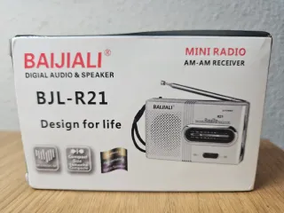 Radio Portátil Baijiali BJLR21 FM/AM