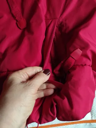 Parka de Zara roja