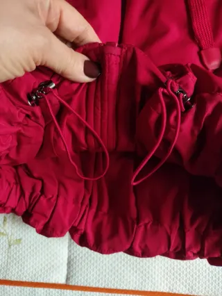 Parka de Zara roja