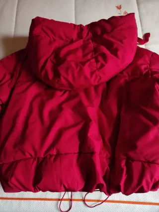 Parka de Zara roja