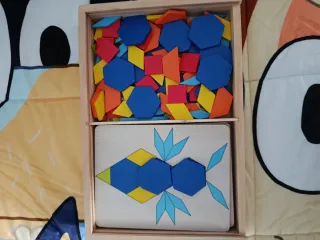 Rompecabezas Tangram Madera Animal