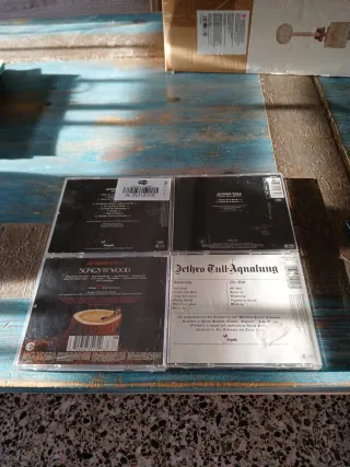 Lote 4 CDs Jethro Tull