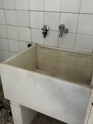 Pila o fregadero de mármol