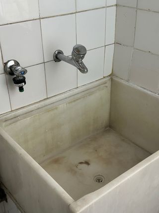 Pila o fregadero de mármol