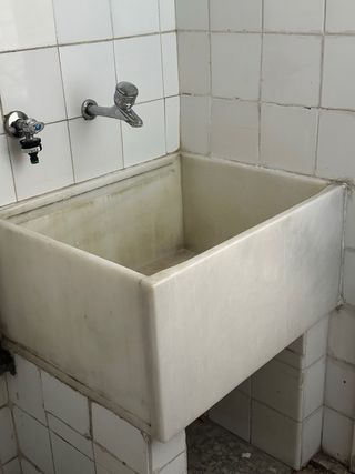 Pila o fregadero de mármol