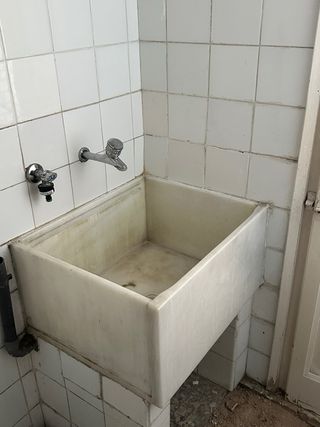 Pila o fregadero de mármol