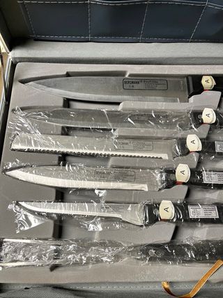 Maletín Cuchillos Bergmann hechos en Alemania