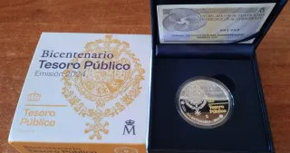 Moneda 10 Euros Plata España 2024 Tesoro Público