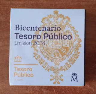 Moneda 10 Euros Plata España 2024 Tesoro Público