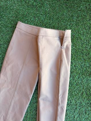 Pantalones Mango Beige Talla M