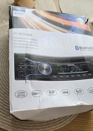 Radio Coche Vieta VC-HC910BT Bluetooth USB SD