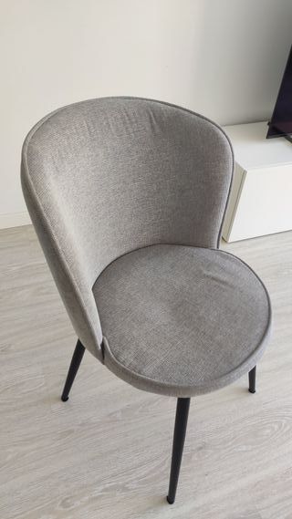 4 Sillas Risskov JYSK Gris