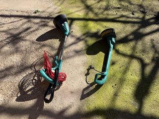 Cortacésped y bordeadora eléctrica