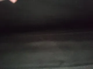 Bolso cartera ante y pelo negro