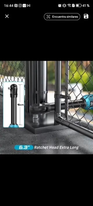 Llave de carraca 21V Brushless Motor